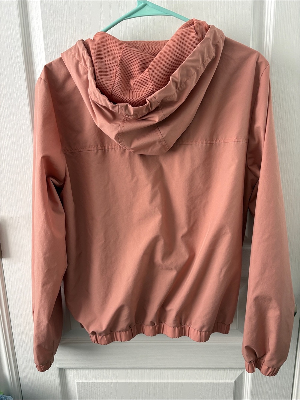 Vans Rose Pink Hooded Windbreaker Jacket - Perfect For Fall! - Picture 4 of 4